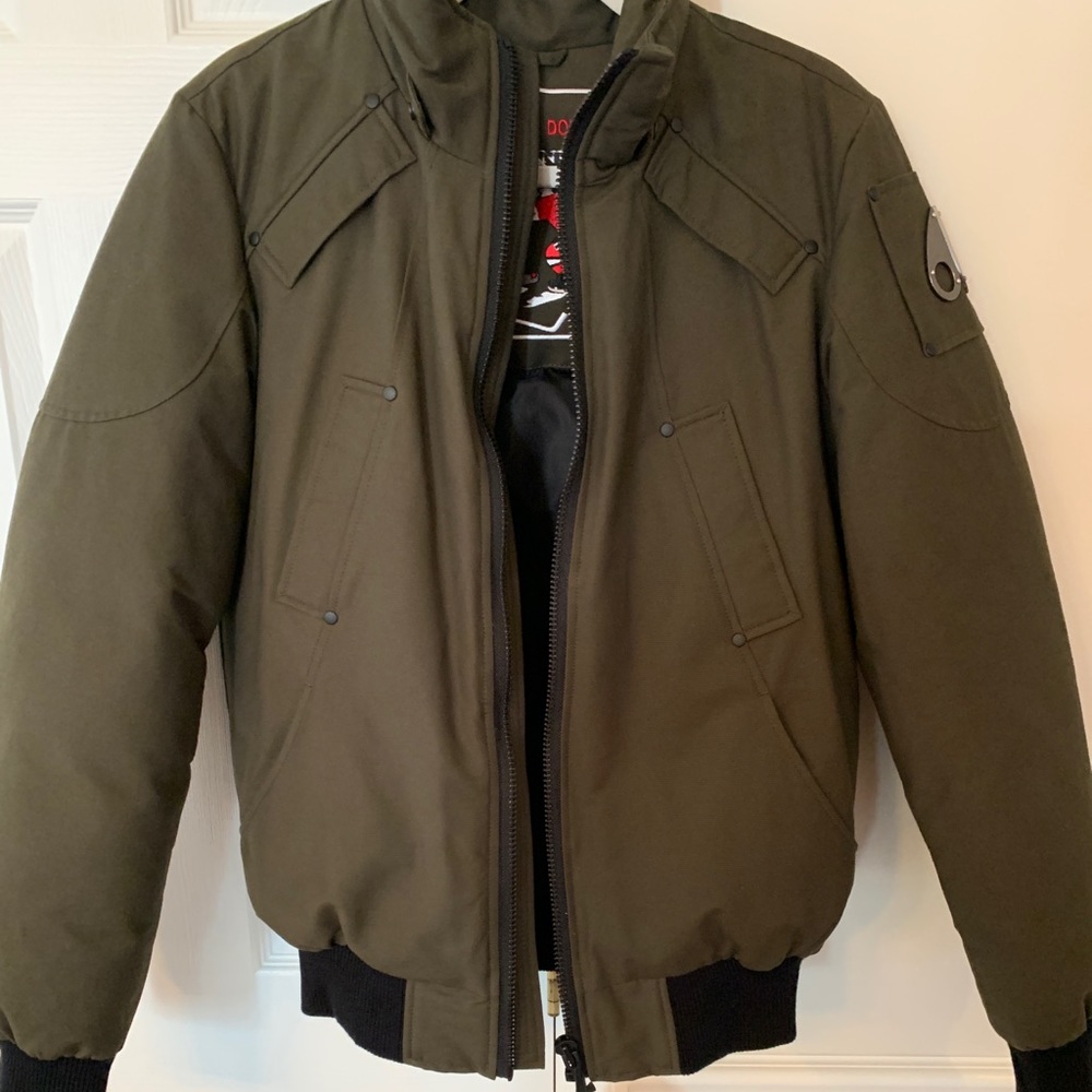 Moose Knuckles bomber ... new with tags.